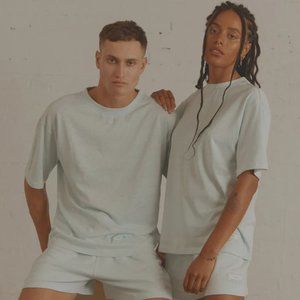 NWT Peppermayo Vacancy Supply - The Essential Tee - Baby Blue